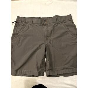 L.L. Bean Mens Shorts-Sz:42W Standard Fit- Tan Hiking Fishing 100% Cotton